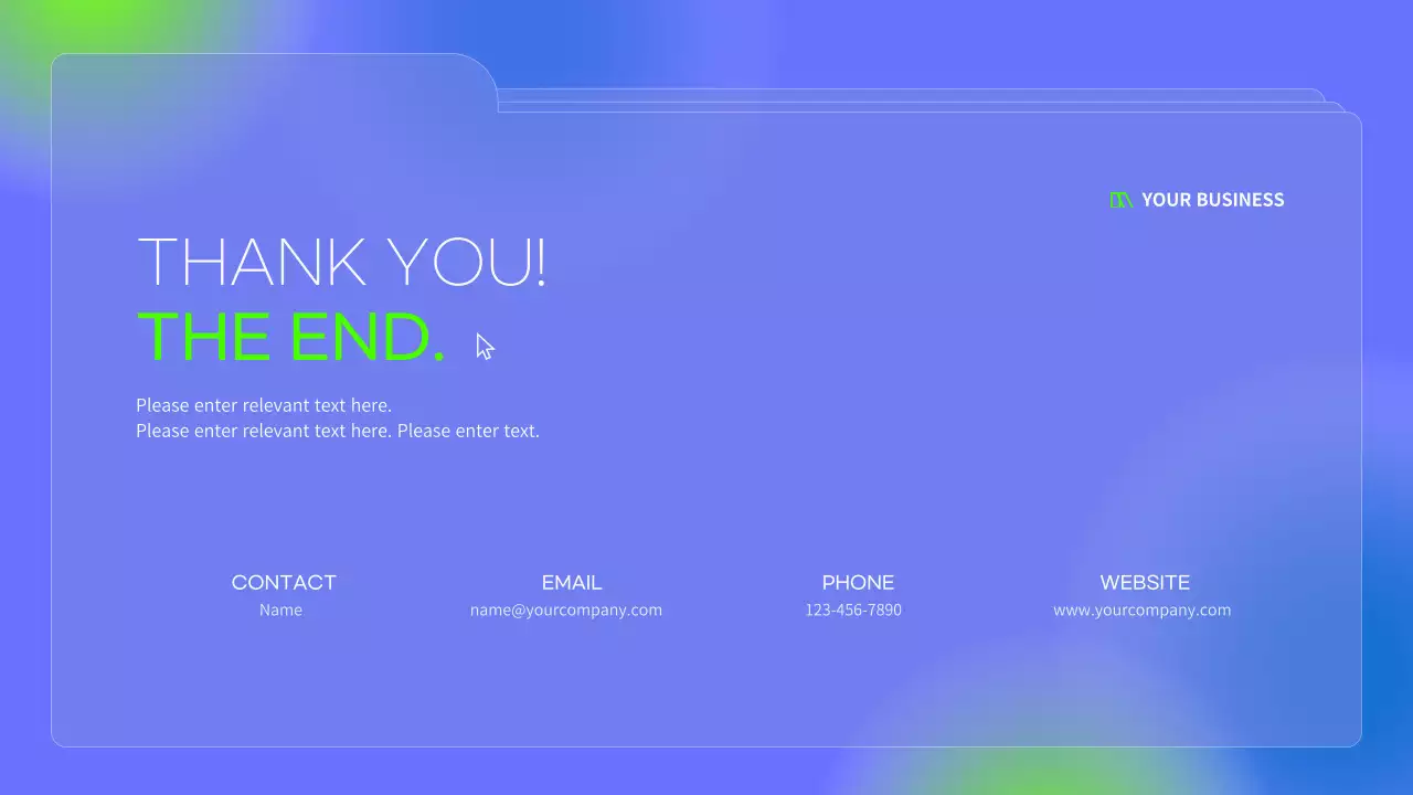 Blue Simple Marketing Presentation