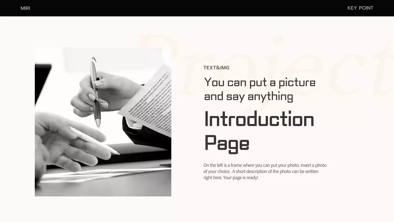 Beige Minimalist Business Presentation