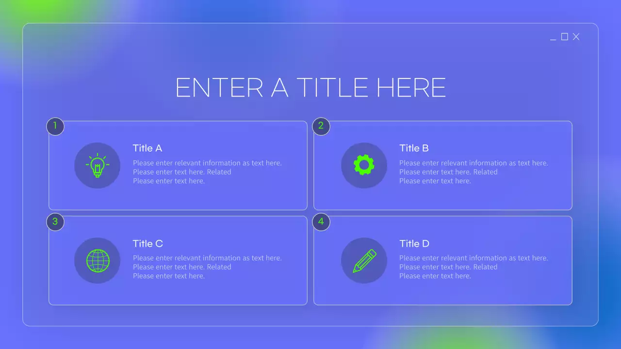 Blue Simple Marketing Presentation