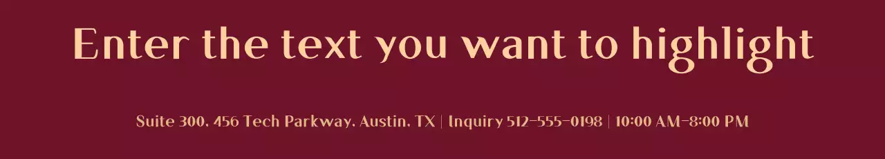 Banner de cartão de visita simples marrom