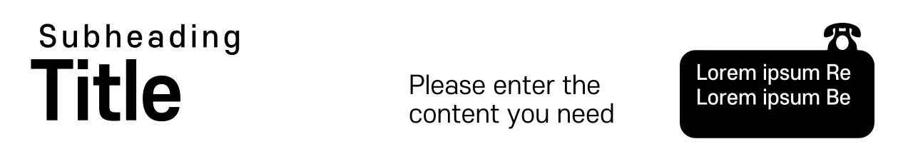 Banner de cartão de visita minimalista preto