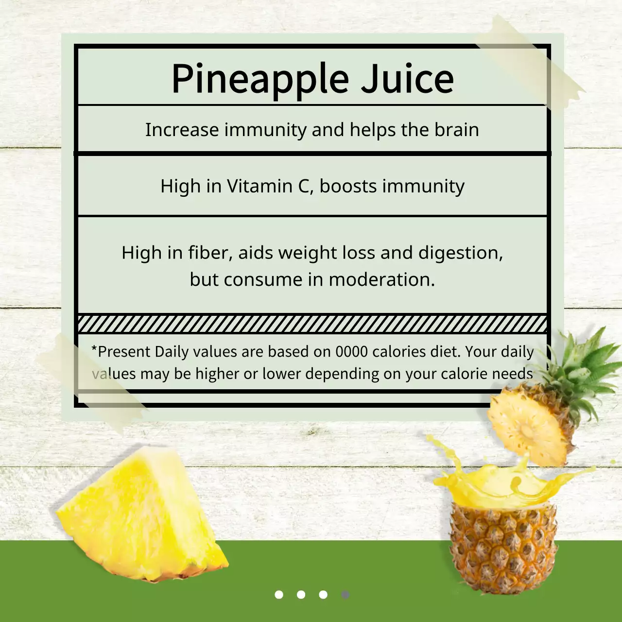 Carousel Instagram Promosi Jus Modern Berwarna-warni