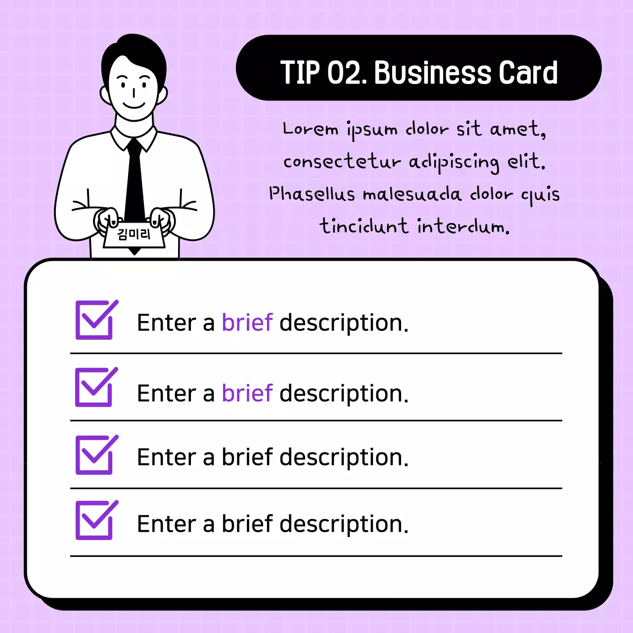 Black Minimal Business Guide Instagram Carousel