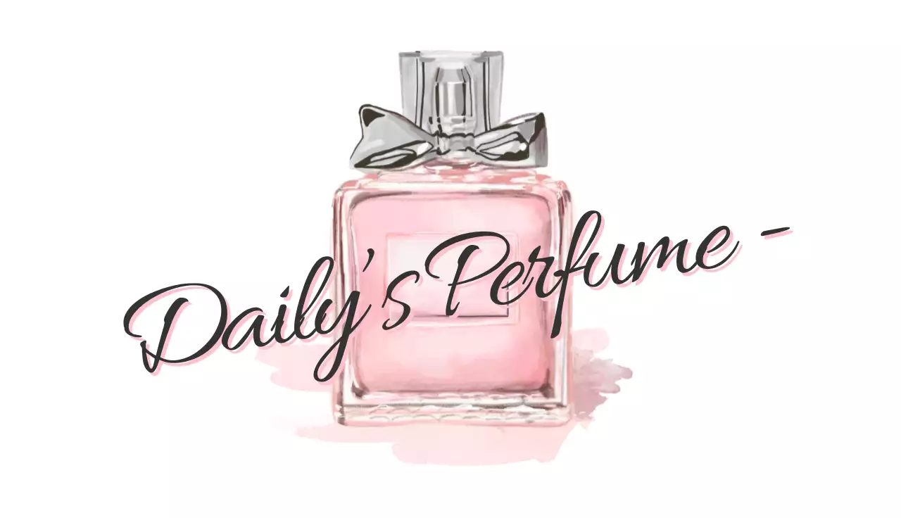 Pink Elegant Perfume Advertisement Business Card