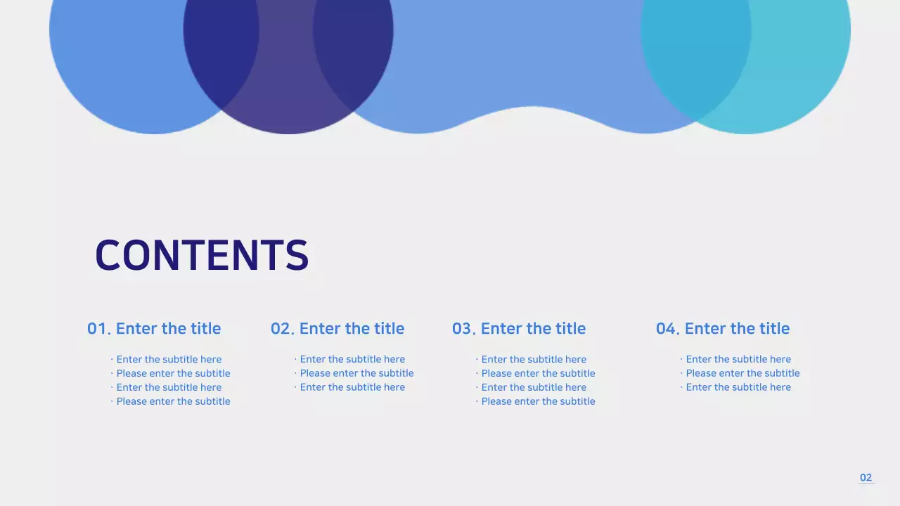 Blue Modern Business Report Presentation