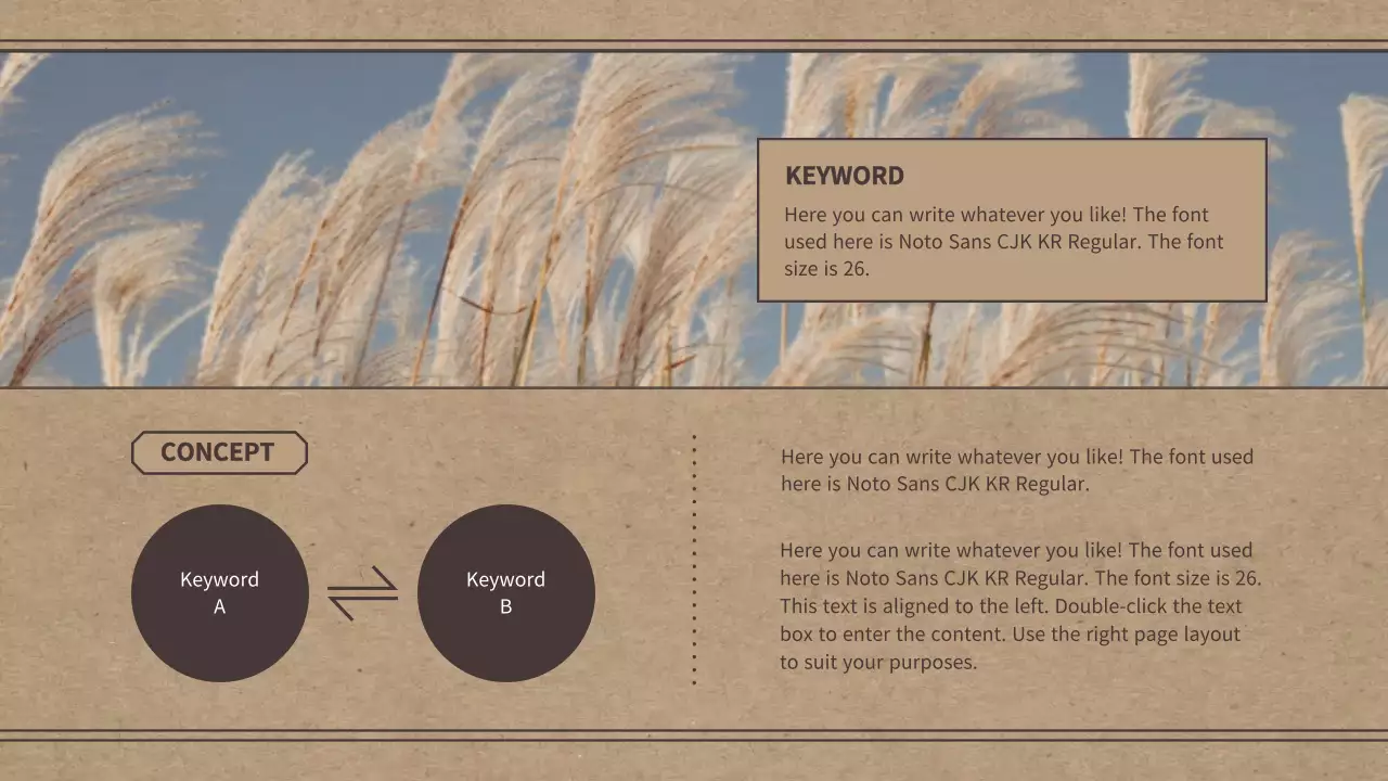 Portfolio theme with a retro concept