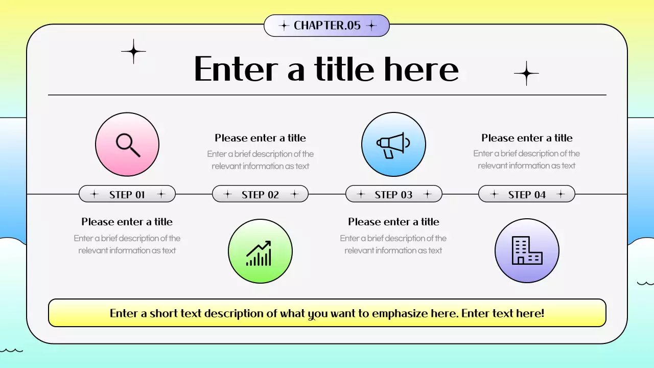 Colorful Modern Summer Promotion Plan Presentation