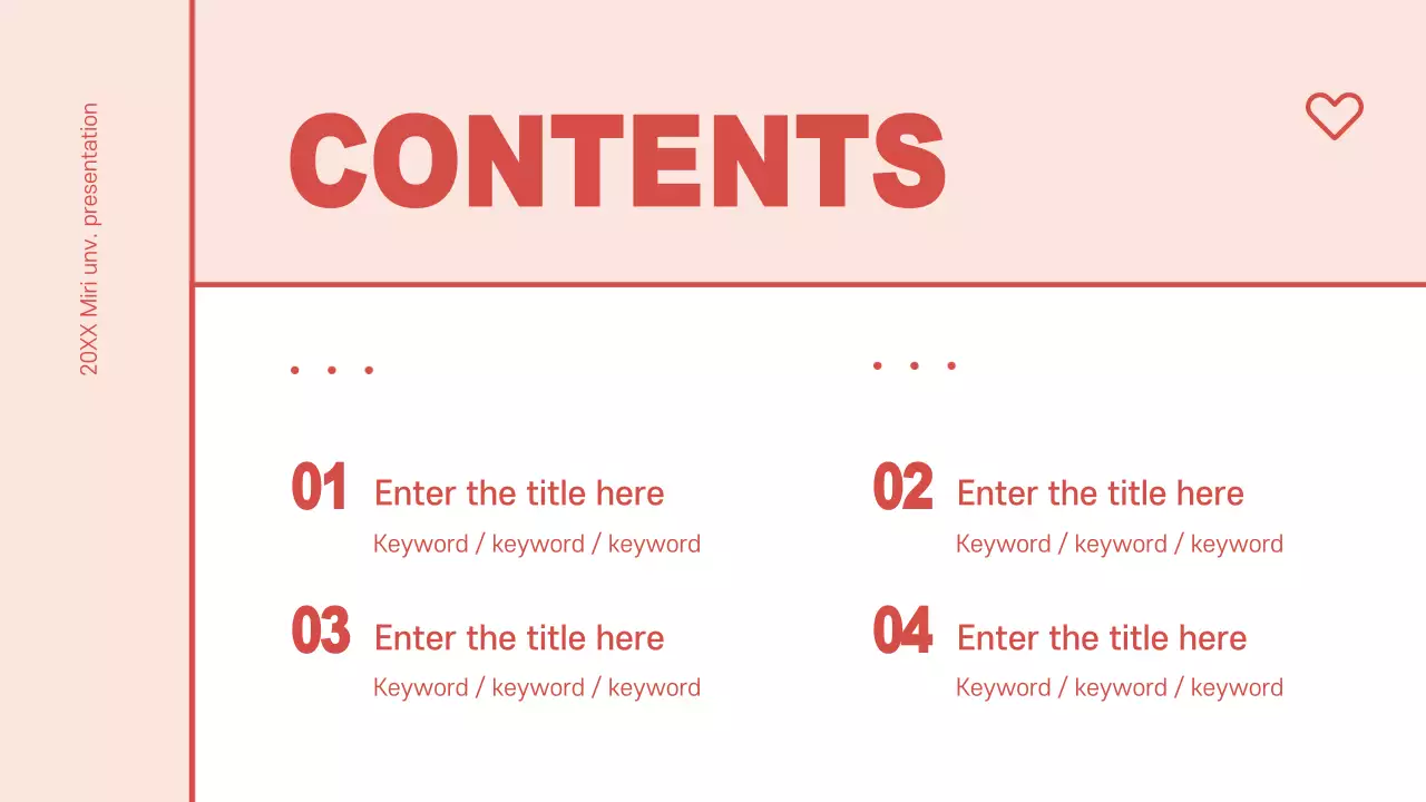 Red Simple Template Presentation