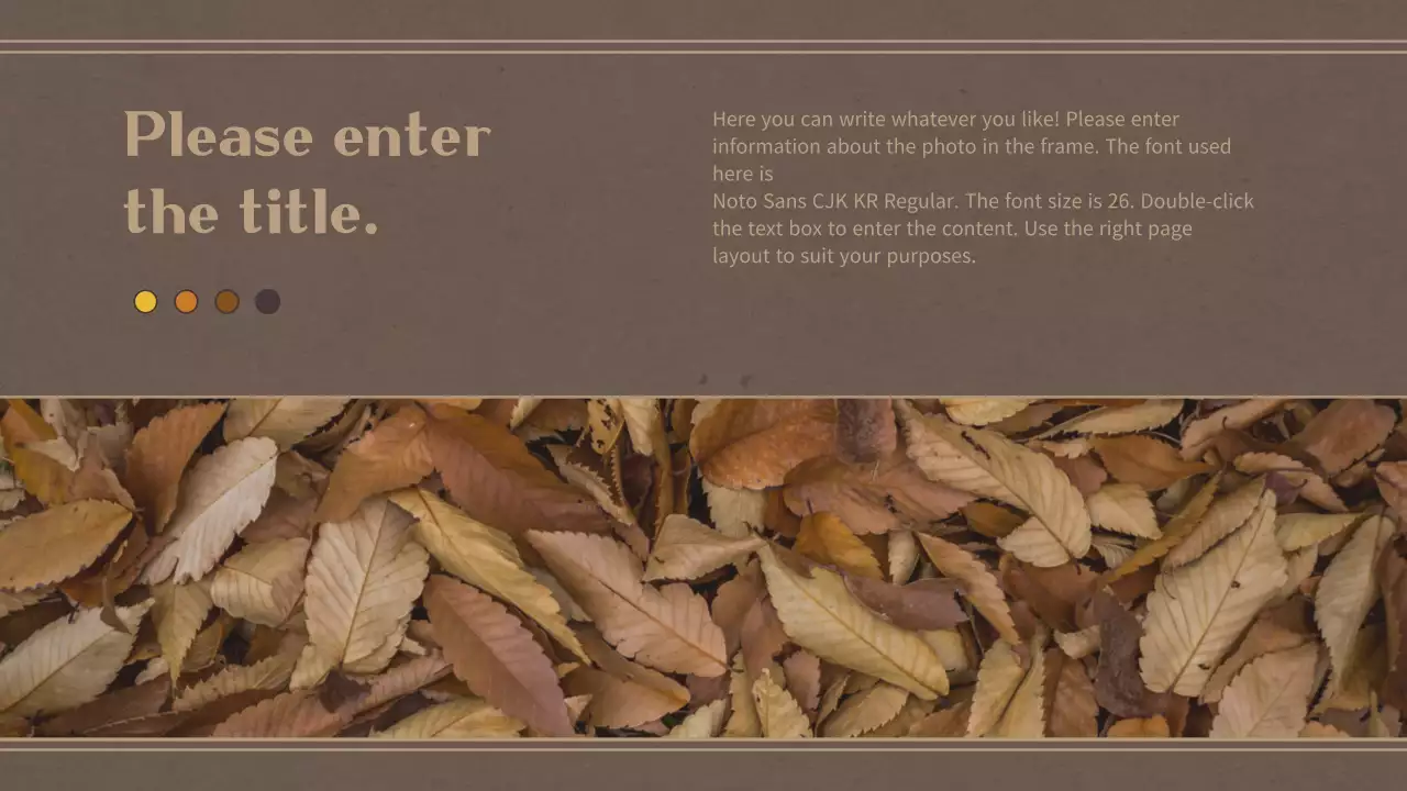 Portfolio theme with a retro concept