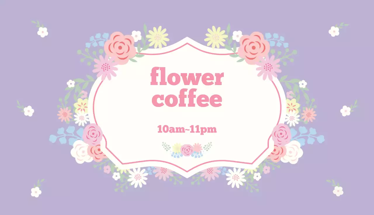 Flower Coffee