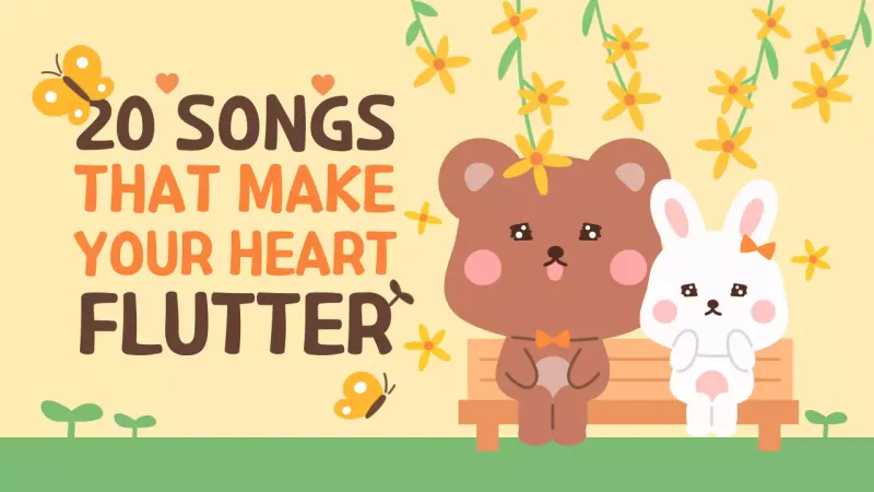 Beige Cute Playlist Announcement YouTube Thumbnail