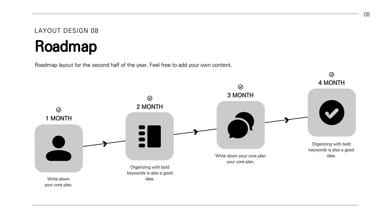 Black Modern Business Template Presentation