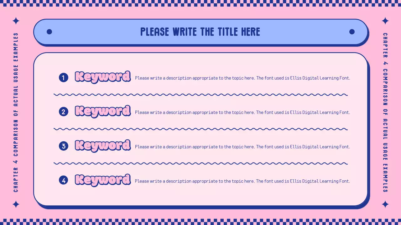 Pink Playful Template Presentation