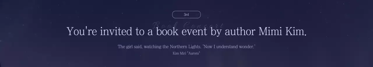 Banner de convite elegante para livro da Marinha