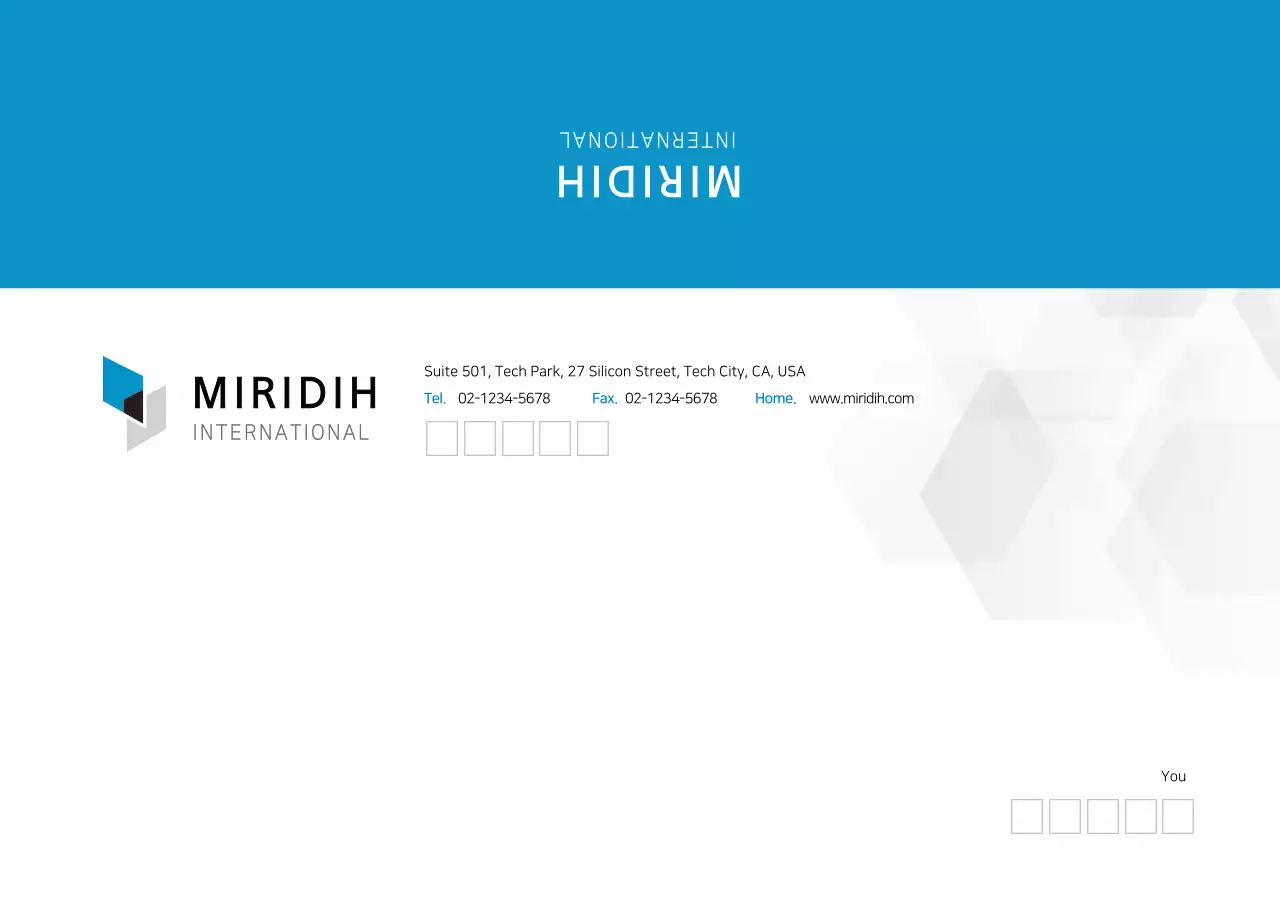 Amplop Tiket Korporat Sederhana Biru