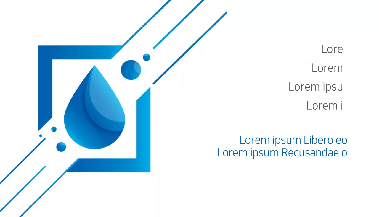 Cartão de visita azul moderno para lavagem de carros