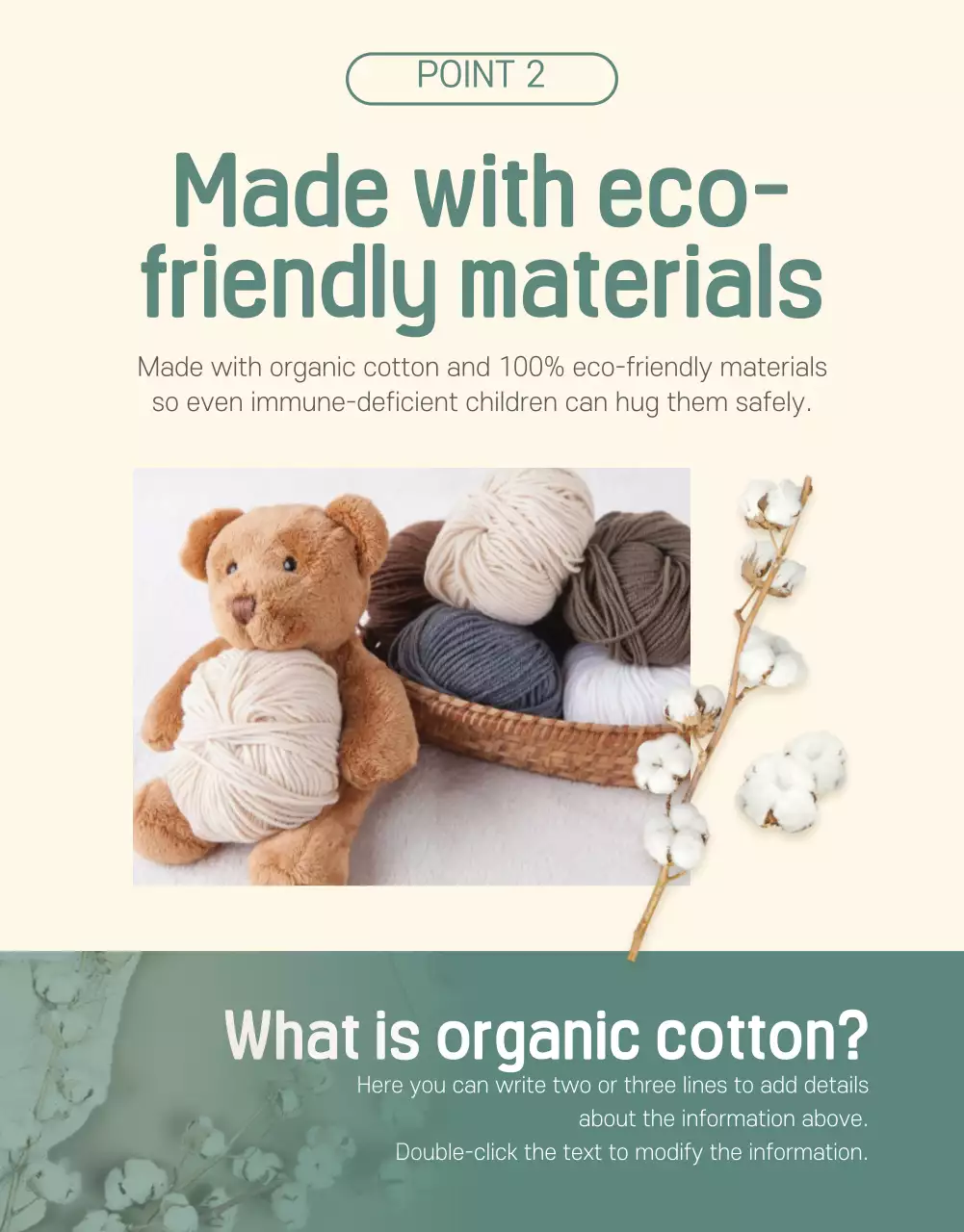 Boneka lampiran organik