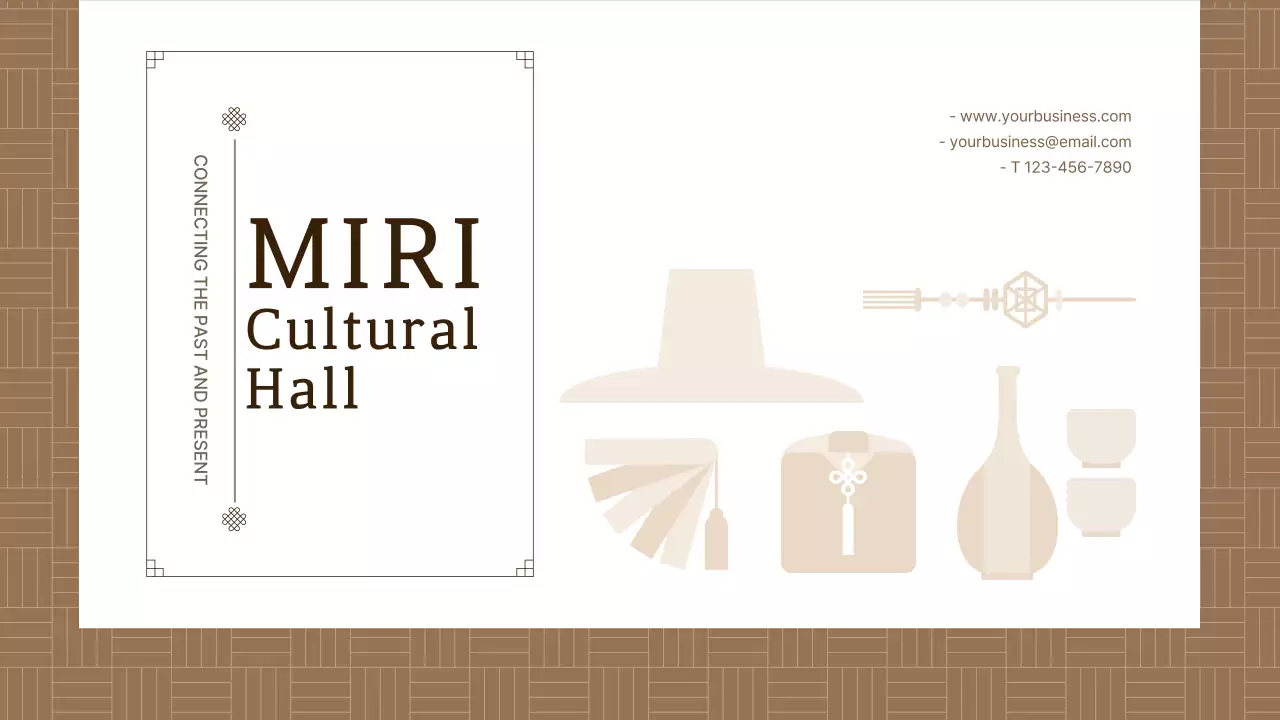 Beige Traditional Cultural Guide Presentation