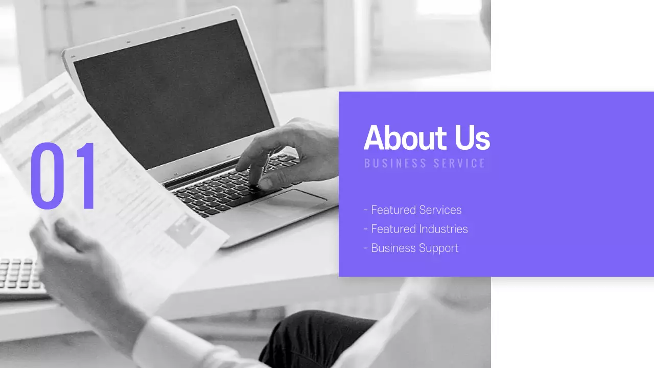 Purple Modern Business Presentation