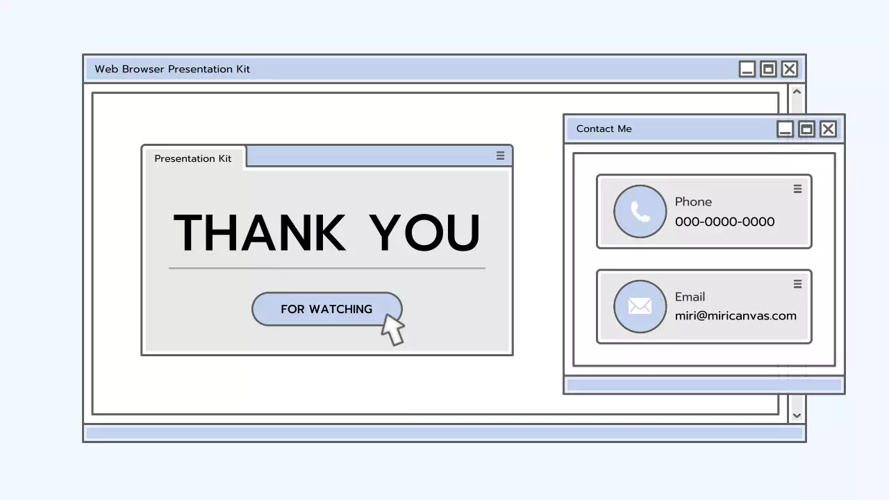 Grey Minimal Web Guide Presentation