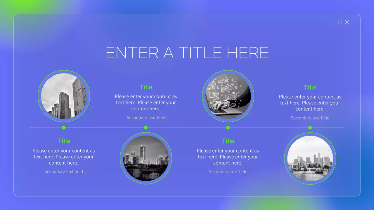 Blue Simple Marketing Presentation