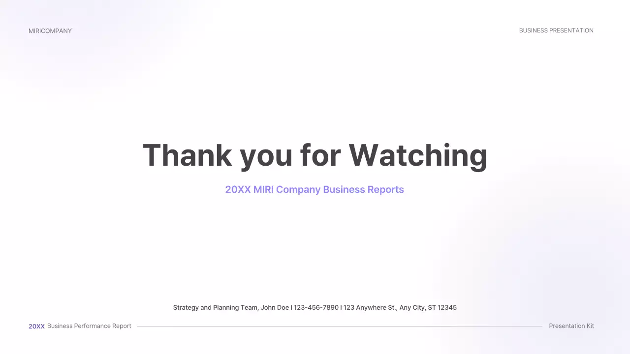 Purple, three-dimensional UI concept business presentation kit