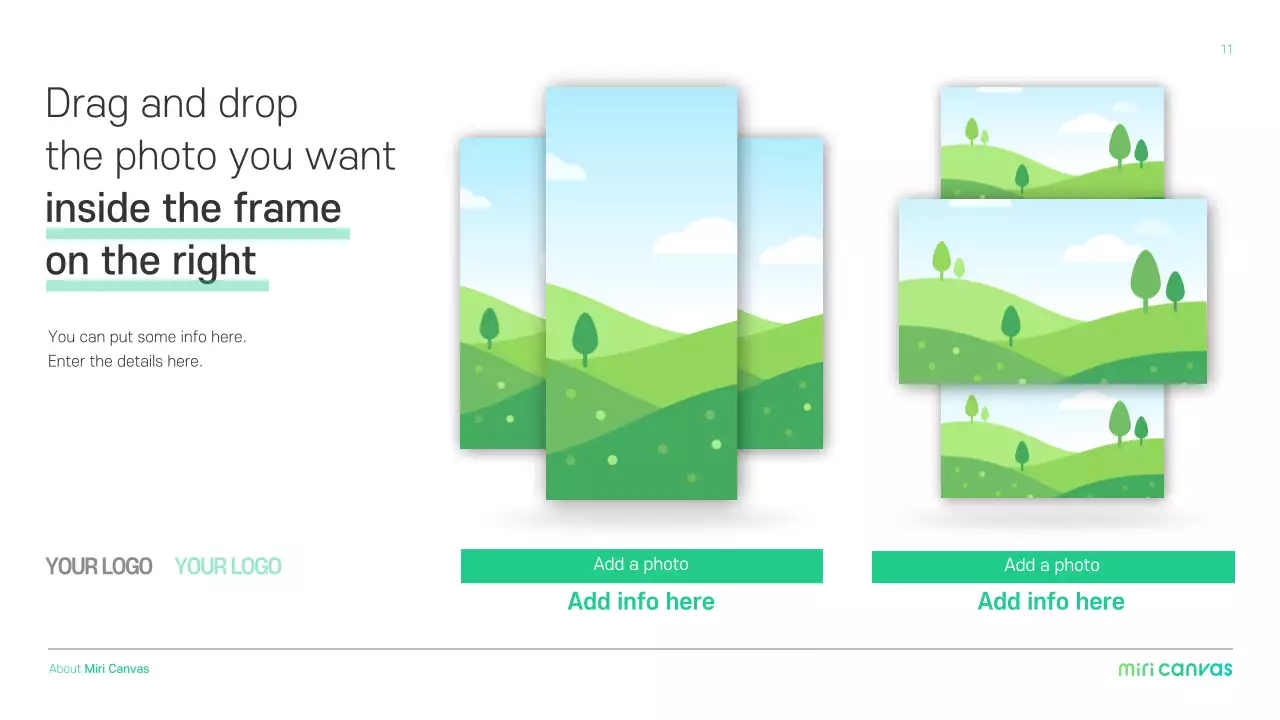 Mint Modern Design Promotion Presentation