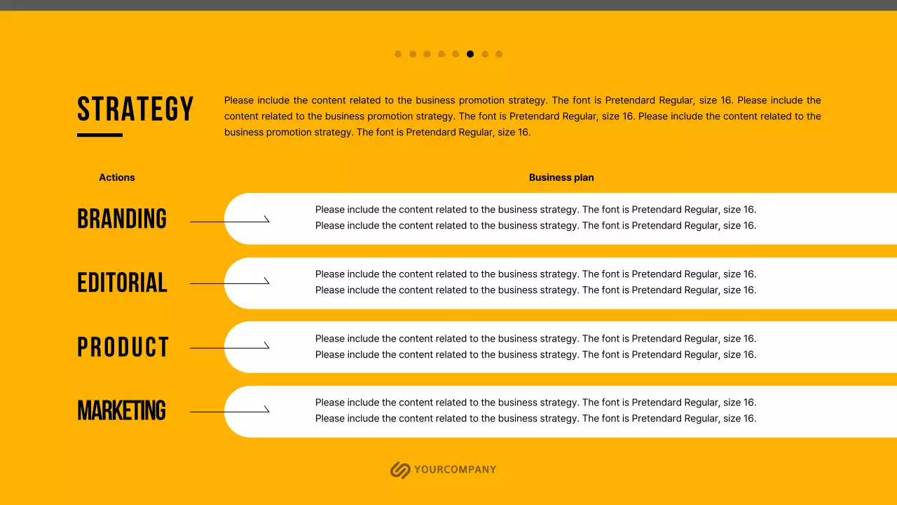 Yellow Modern Business Plan Document Presentation