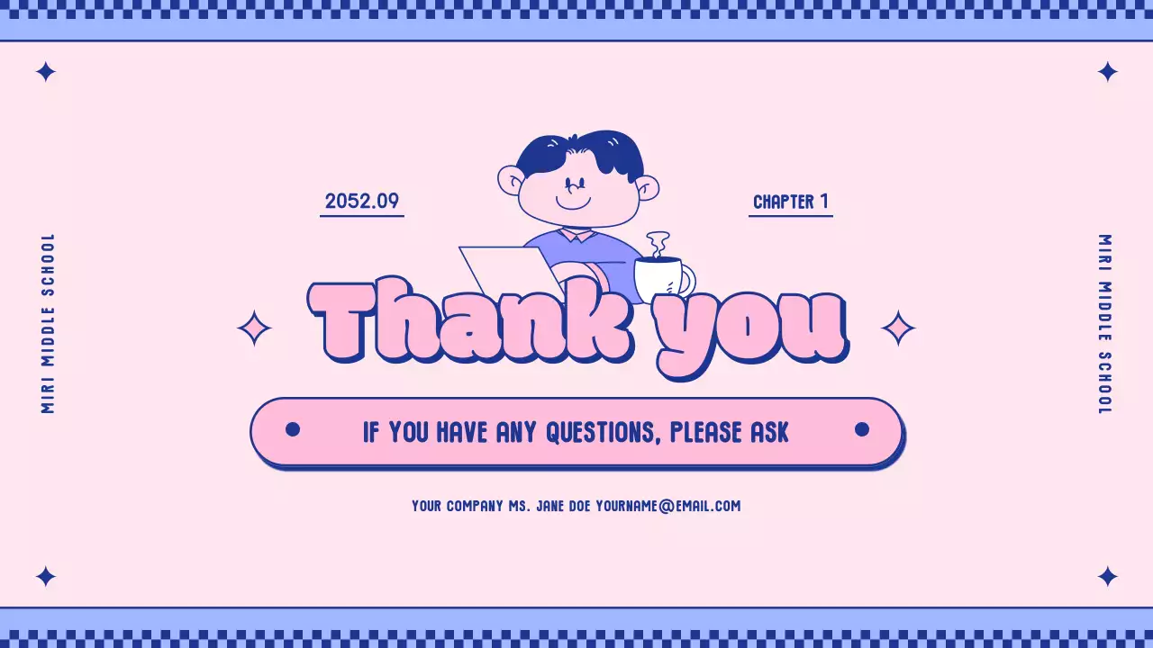 Pink Playful Template Presentation