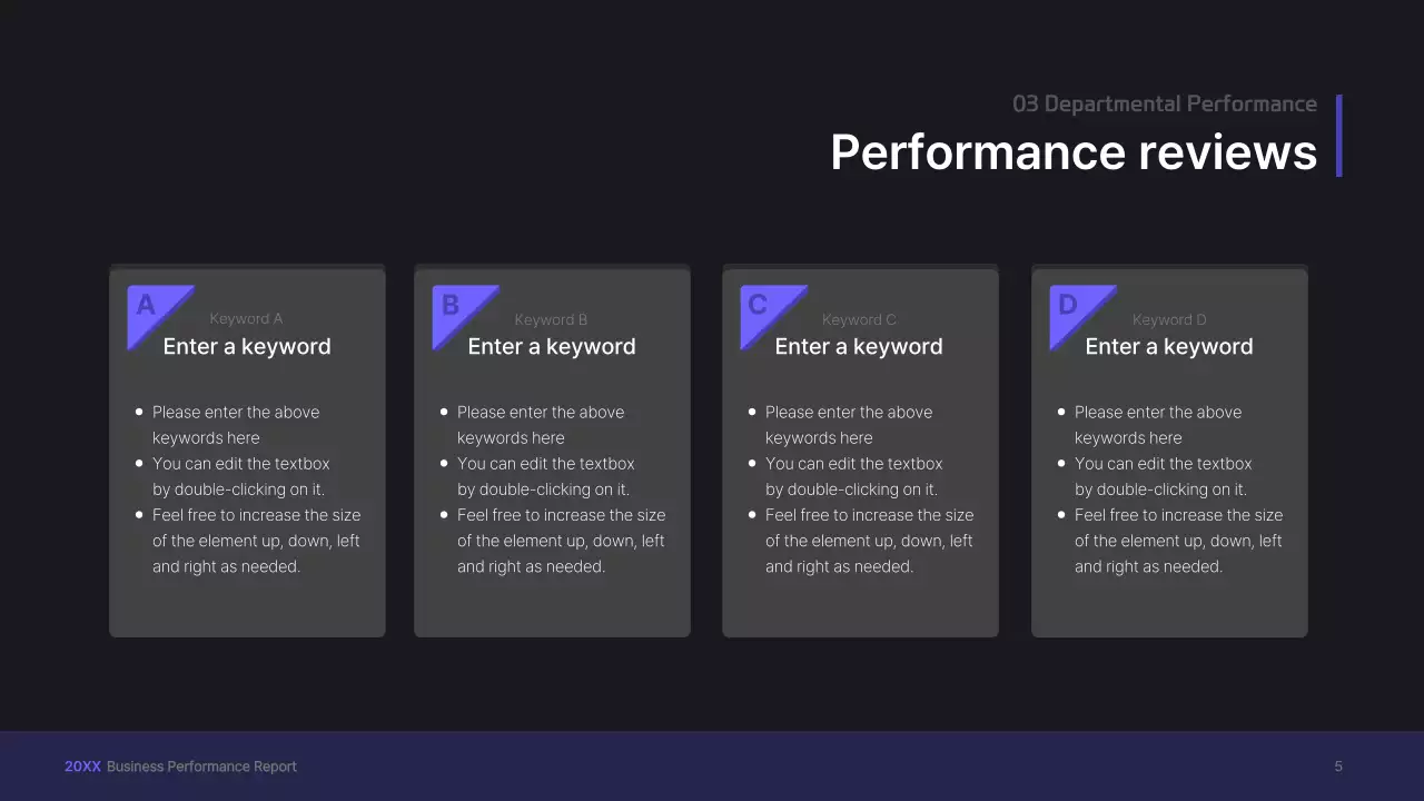 Bộ thuyết trình kinh doanh khái niệm giao diện người dùng ba chiều màu tím