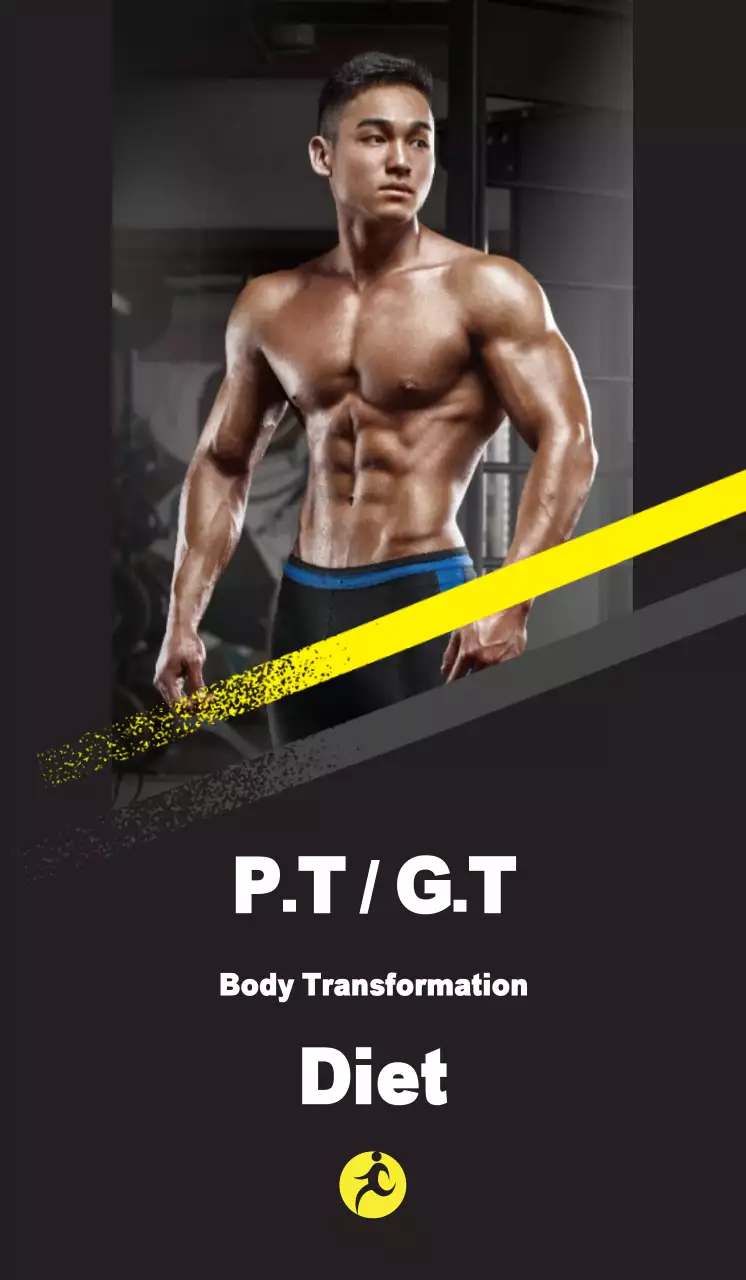 Health events with black and yellow backgrounds