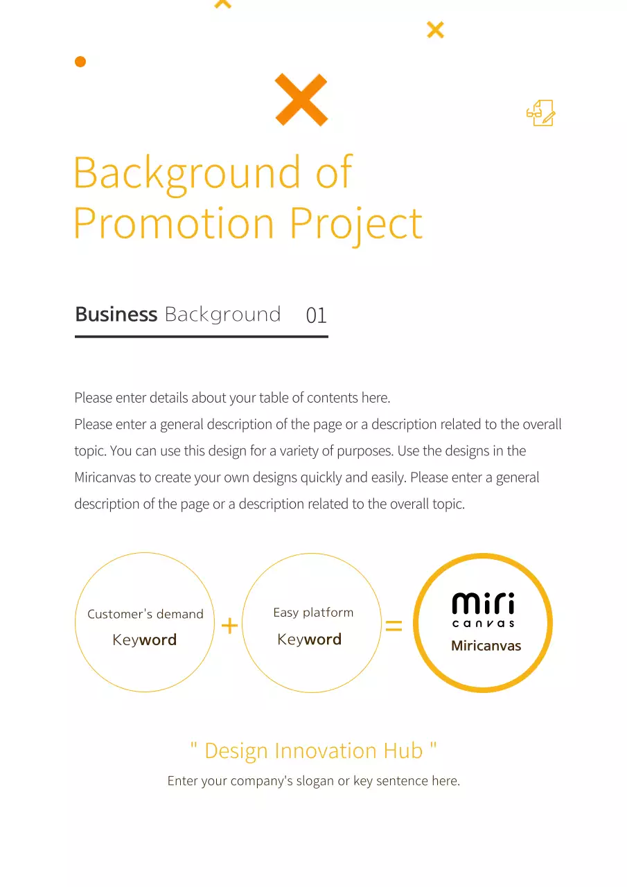 Orange Modern Marketing Proposal