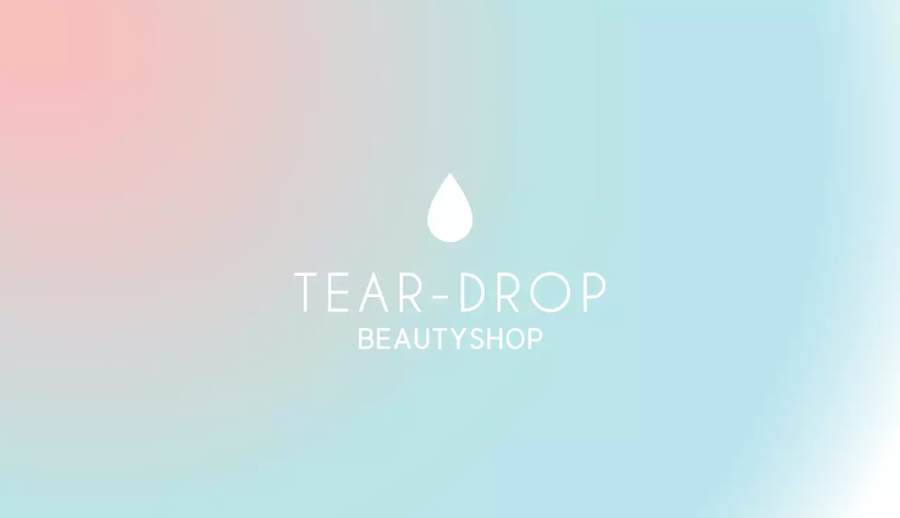 Pastel Minimalist Beauty Business Card