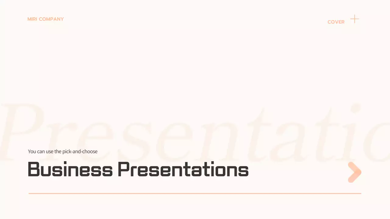 Beige Minimalist Business Presentation