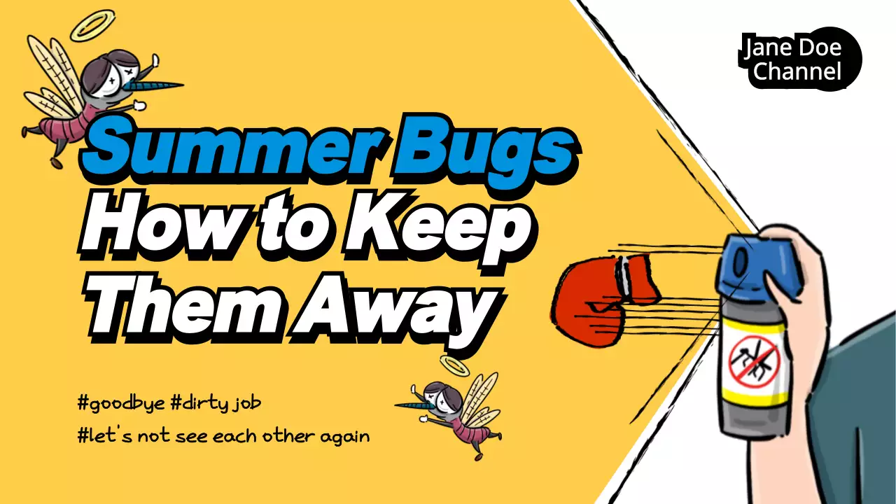 Yellow Comic Bugs Guide YouTube Thumbnail