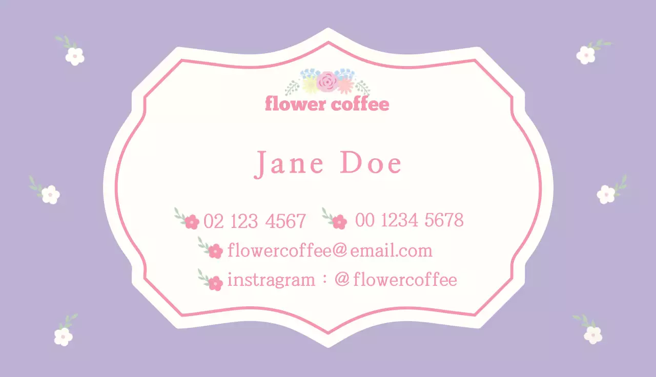 Flower Coffee