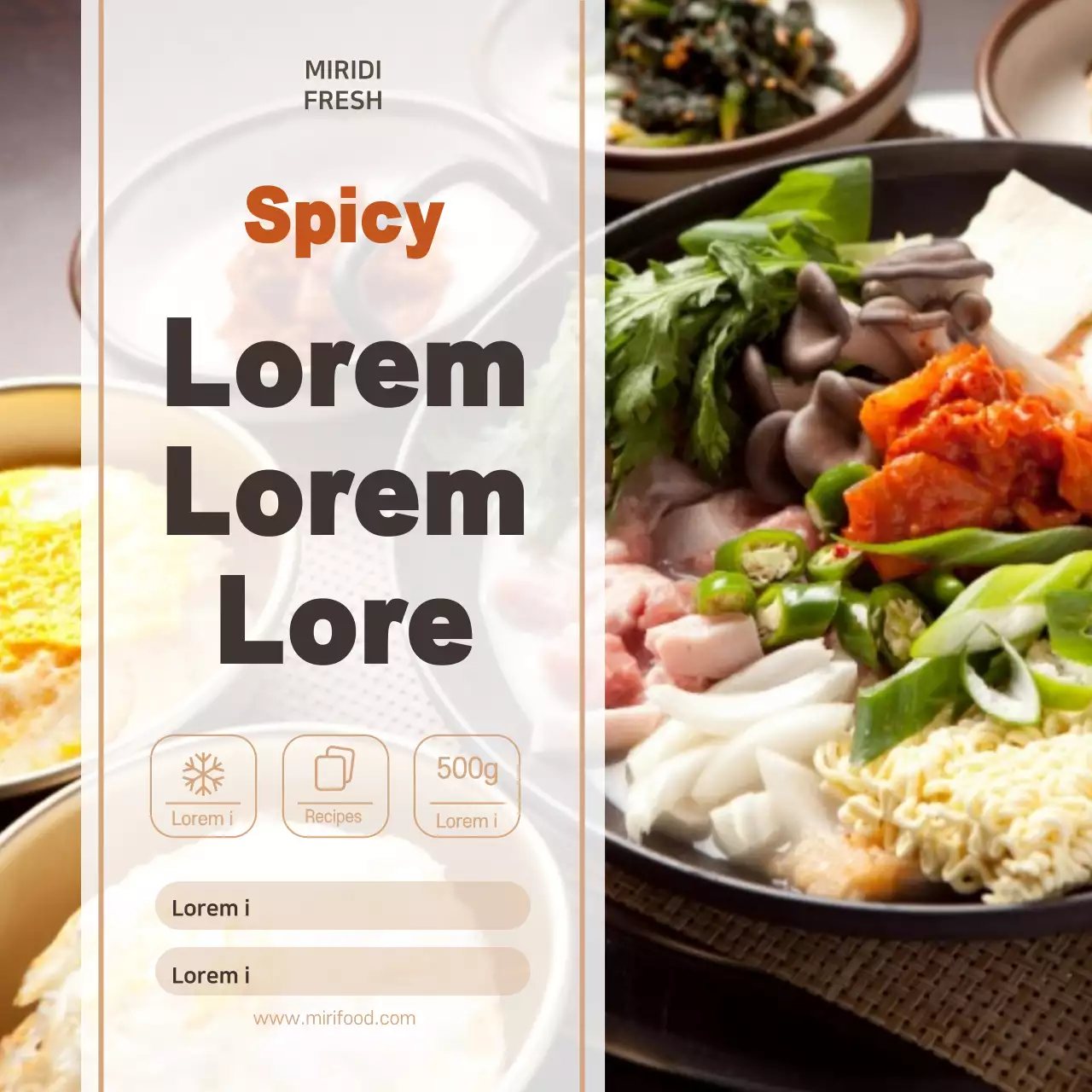 Hình ảnh món ăn Bộ đồ ăn Hàn Quốc