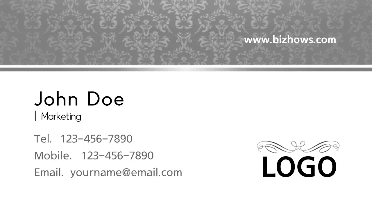 Wedding business cards