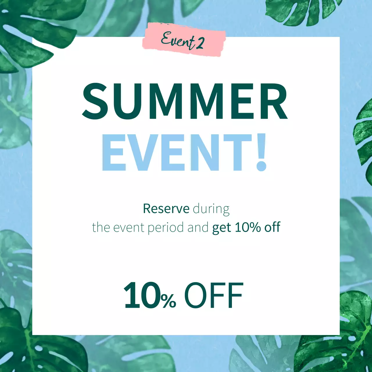 Summer Event Trophies