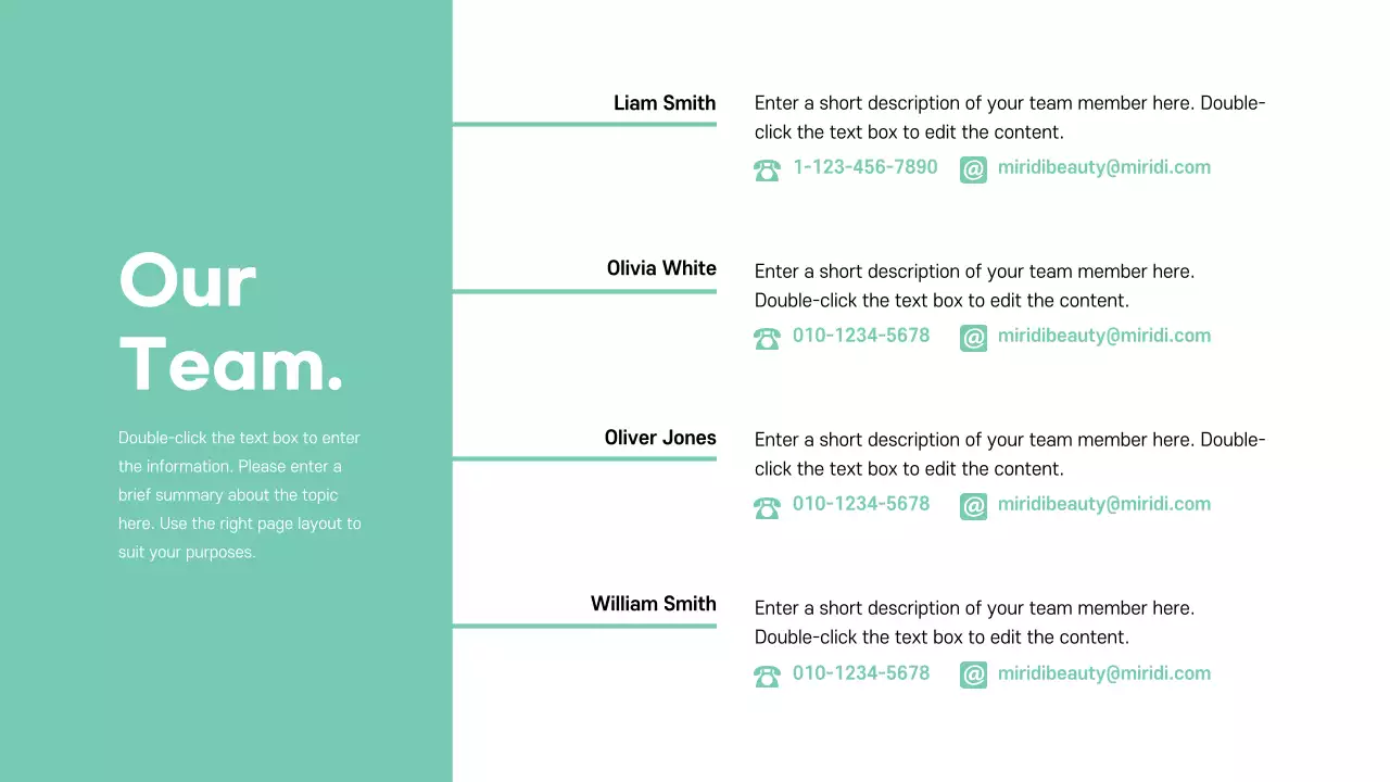 Coral Modern Beauty Presentation