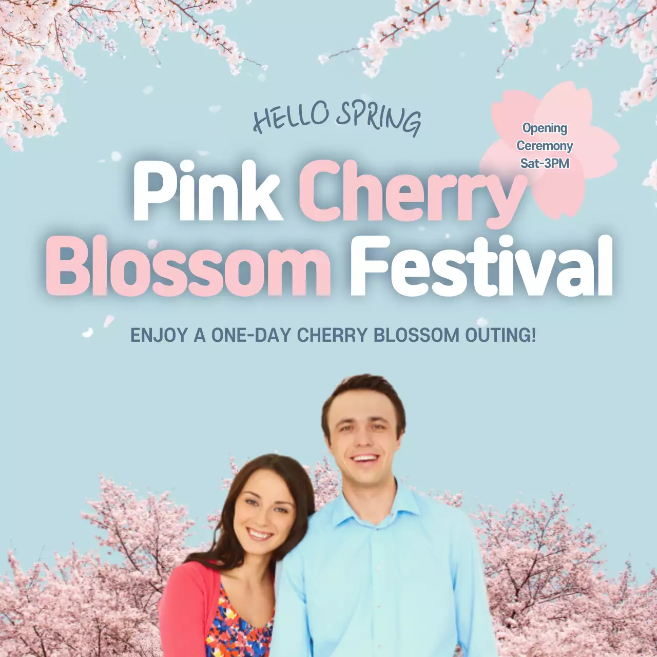 Pink Traditional Festival Announcement Instagram Post