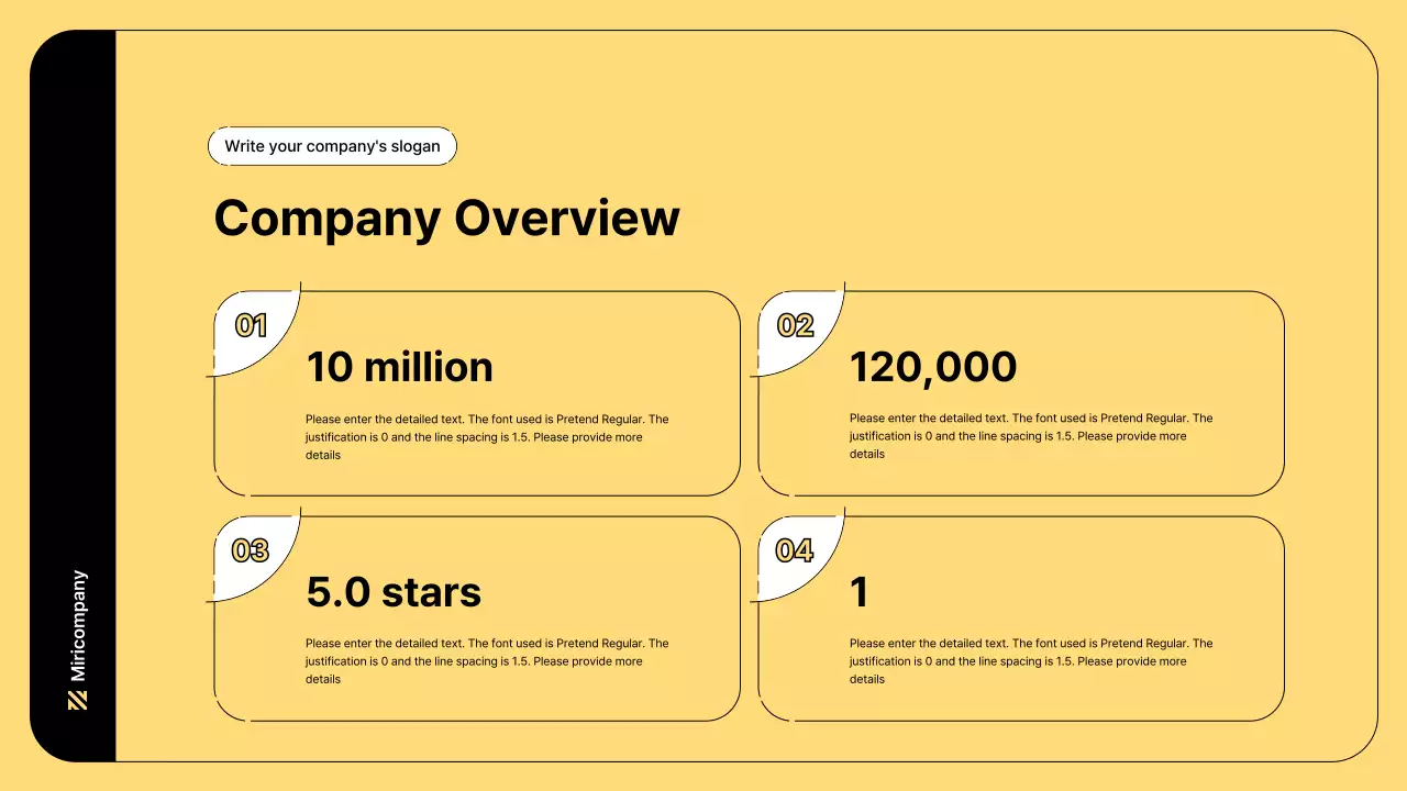 Yellow Modern Business Plan Presentation