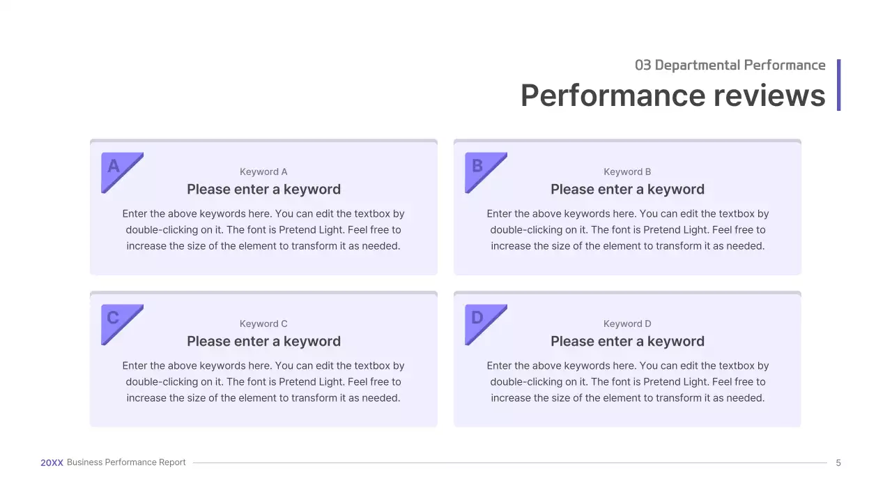 Purple, three-dimensional UI concept business presentation kit