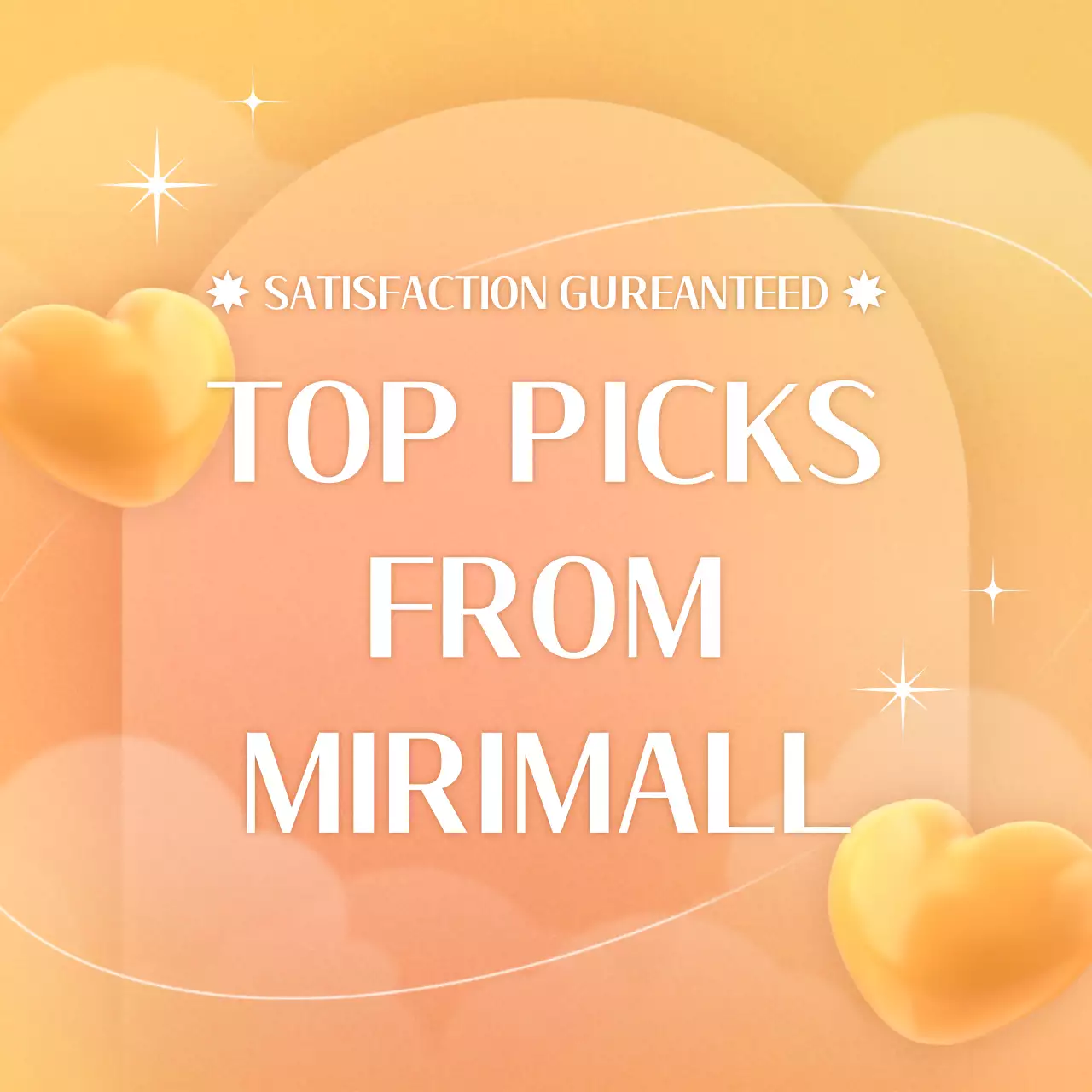 Orange Trendy Picks Promotion Instagram Carousel