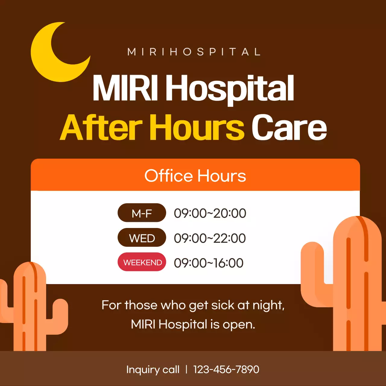 Orange Modern Health Guide Instagram Carousel