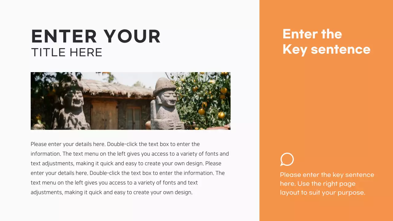 Orange Modern Guide Presentation