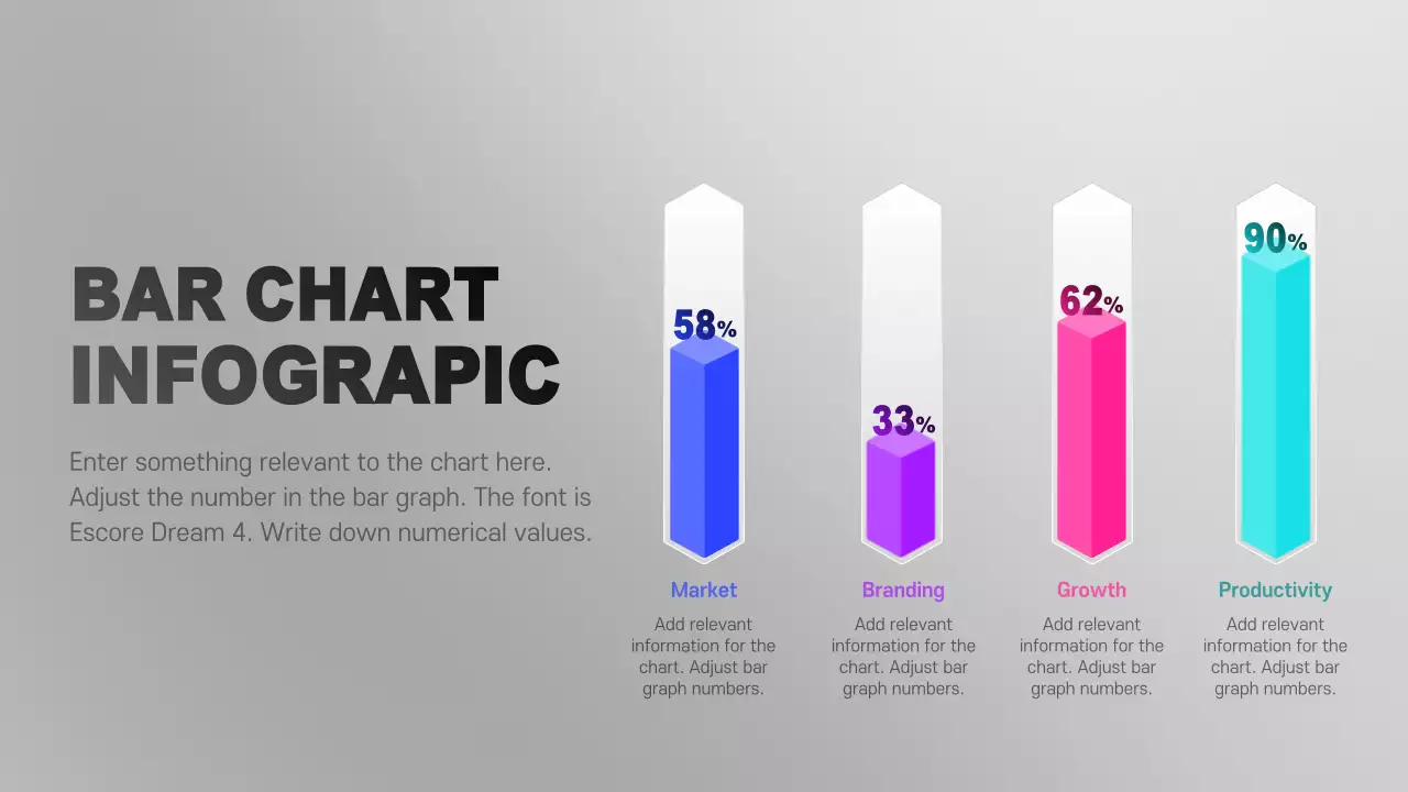 Grey Modern Business Analytics Infographic