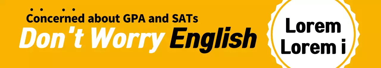 Banner de promoção educacional simples amarelo