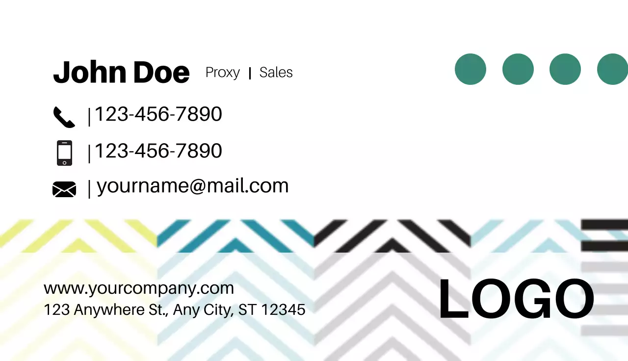 Corporate business cards