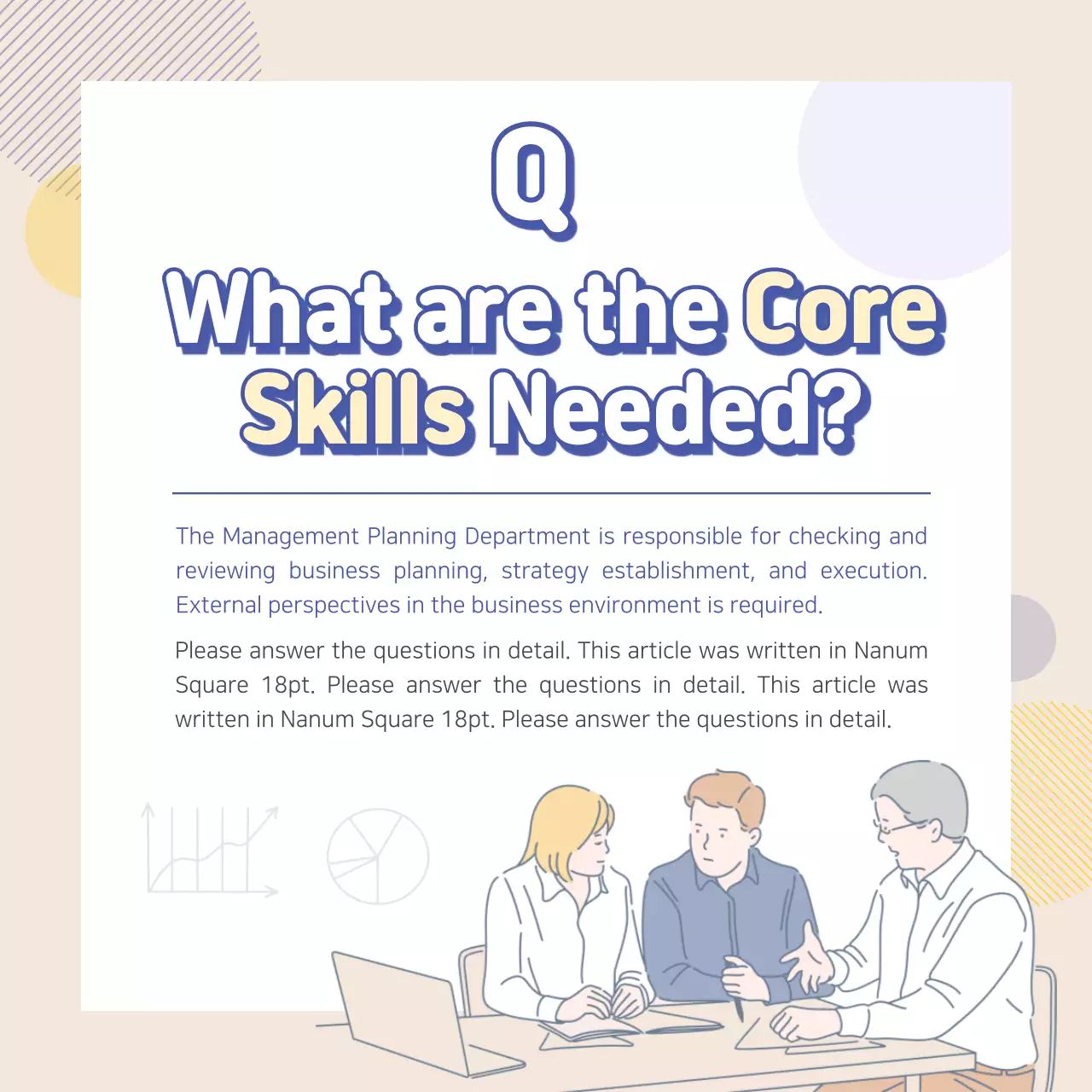 Blue Modern Employee Recruitment Guide Instagram Carousel